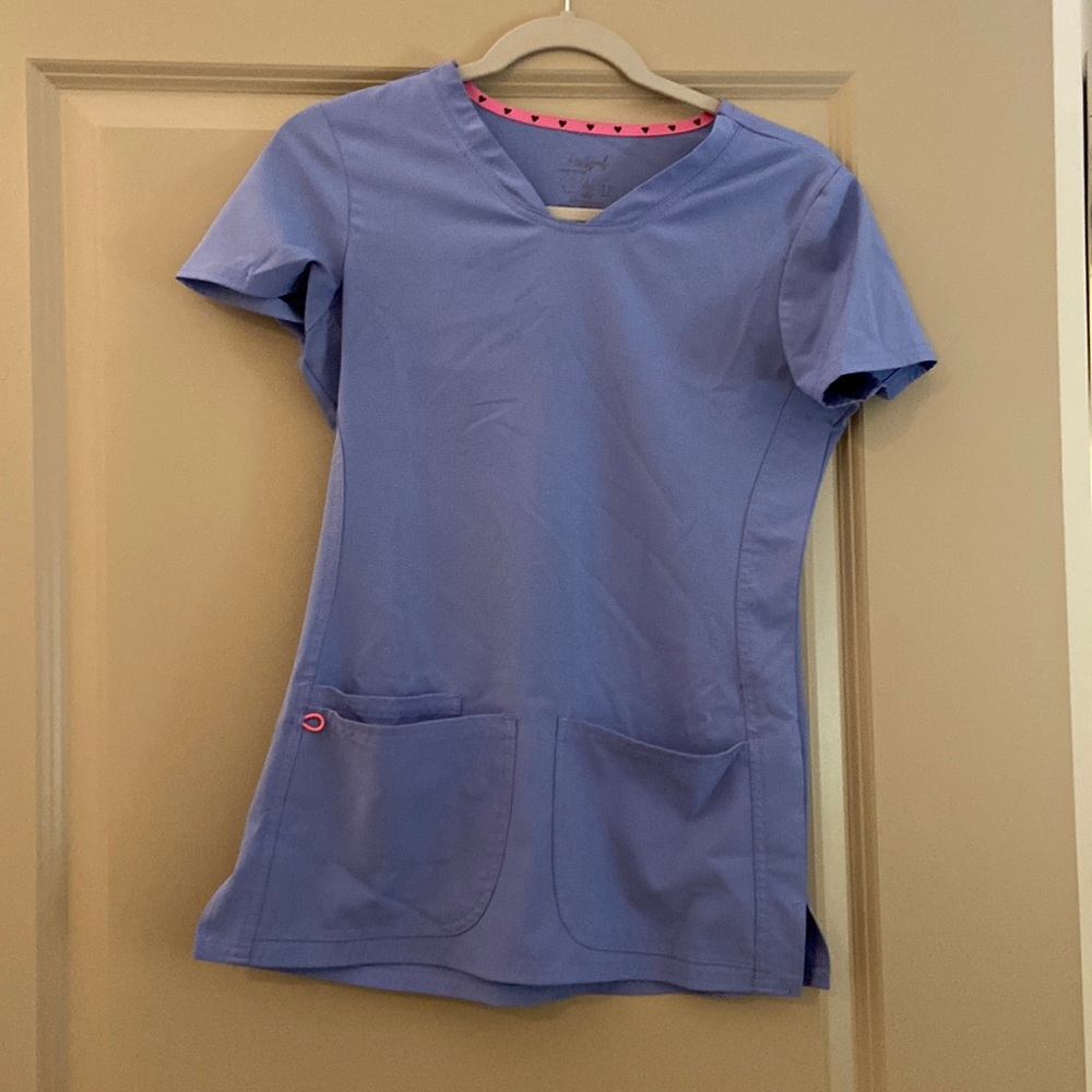 XXS HeartSoul Ceil Blue Scrub Set (women’s)